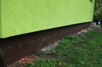 Судан іргетастарды кептіру кірпіш ғимараттар Польша